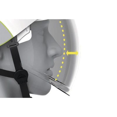 Veiligheidshelm Onyx wit