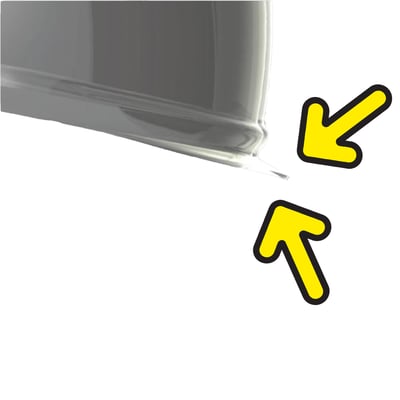 Veiligheidshelm Onyx wit