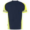 Tricorp Redefined reflective t-shirt blauw geel maat 2XL
