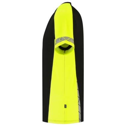 Tricorp Redefined reflective t-shirt zwart geel maat XS