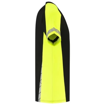 Tricorp Redefined reflective t-shirt zwart geel maat XS