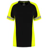 Tricorp Redefined dames reflective t-shirt zwart geel maat XS
