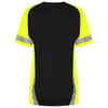 Tricorp Redefined dames reflective t-shirt zwart geel maat XS