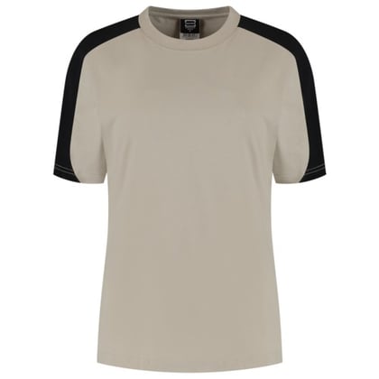 Tricorp Redefined bicolor dames t-shirt sand zwart maat XS