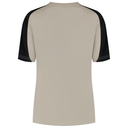 Tricorp Redefined bicolor dames t-shirt sand zwart maat XS