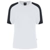 Tricorp Redefined bicolor dames t-shirt wit antraciet maat S