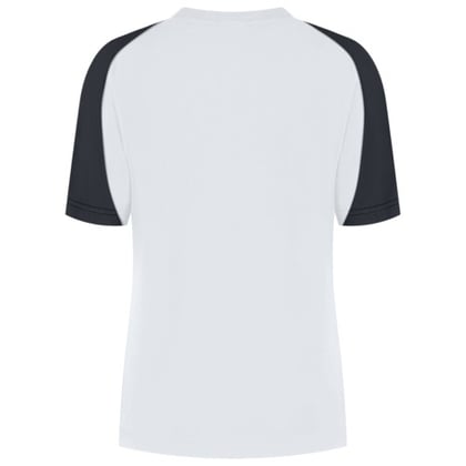 Tricorp Redefined bicolor dames t-shirt wit antraciet maat S