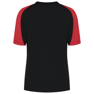 Tricorp Redefined bicolor dames t-shirt zwart rood maat XS