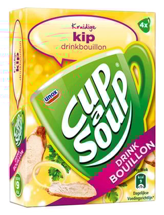 Unox Cup-A-Soup drinkbouillon Kip kruidig 26x175ml