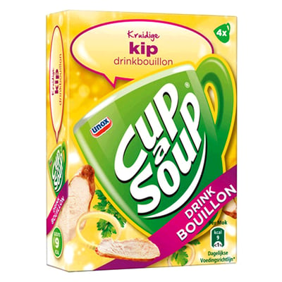 Unox Cup-A-Soup drinkbouillon Kip kruidig 26x175ml