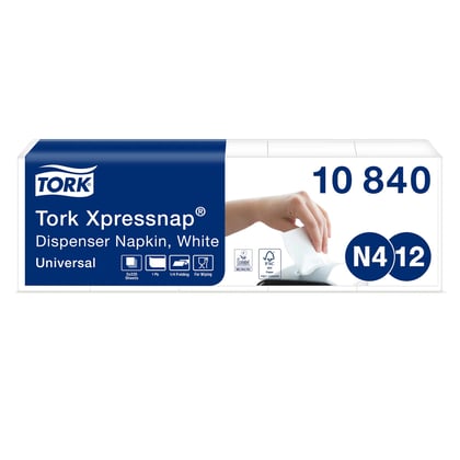 Tork Universal servetten ingevouwen 1-lgs 5 x 225st