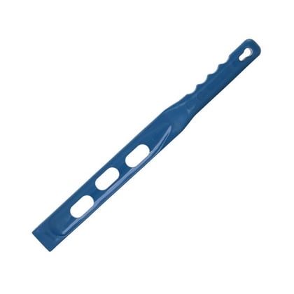 Detectamet roerder/schraper 413mm met gaten blauw