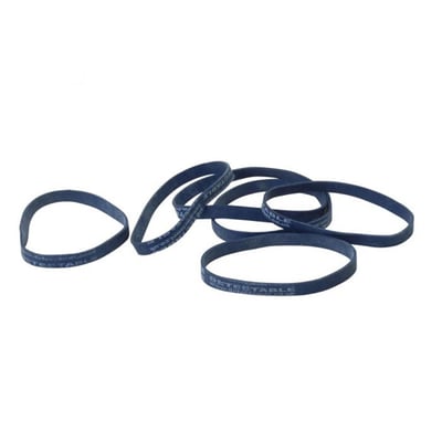 Detectamet elastiekjes blauw 60mm 50st 
