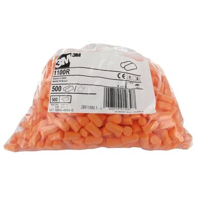 3M set onderhoudsvrije oordoppen Refill 500st