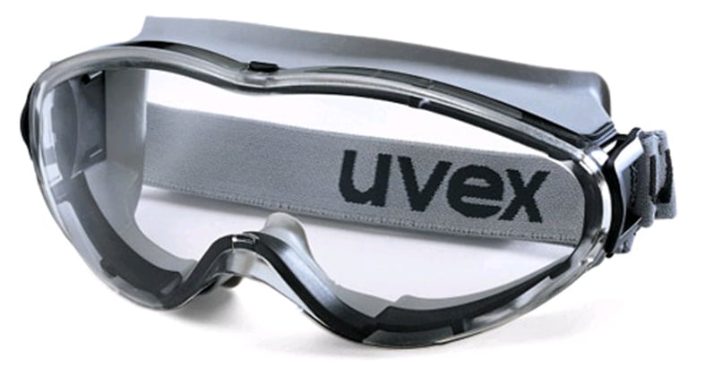 Uvex Ultrasonic veiligheidsbril polycarbonaat grijs zwart