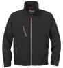 A-Code licht softshell jack heren zwart