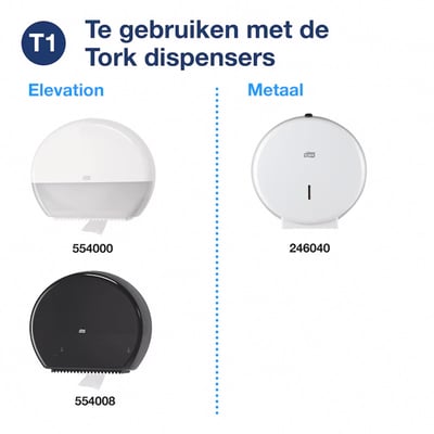 Tork Premium Toiletpaper Jumbo soft 2-lgs 360mtr x 6rol