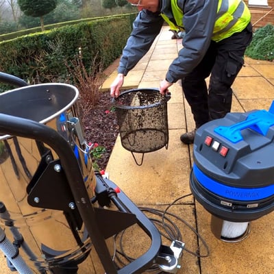 Skyvac Industrial 3 motorige stof-waterzuiger