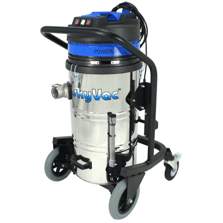 Skyvac Industrial 3 motorige stof-waterzuiger