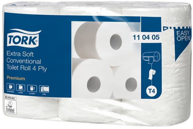 Tork toiletpaper 4-lgs wit 7x6rol