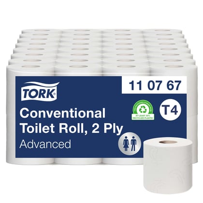 Tork Advanced toiletpapier wit  2lgs 250vel 8x 8rol