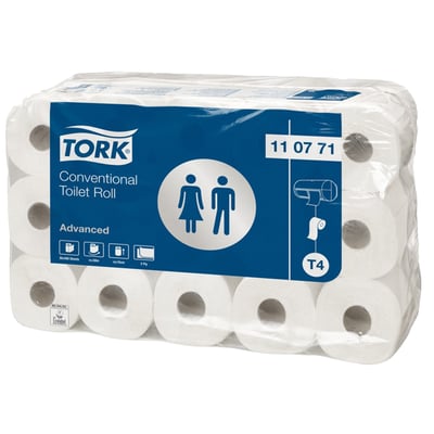 Tork Advanced toiletpapier 2-laags 30 rol 400vel wit traditioneel