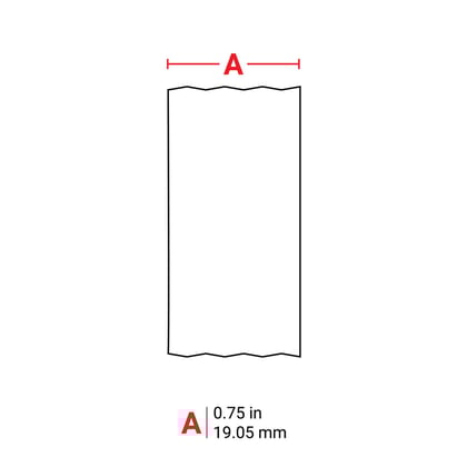 Brady cartridge B499 zwart op wit 