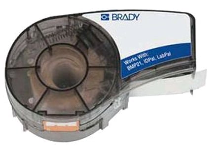 Brady cartridge B499 zwart op wit 