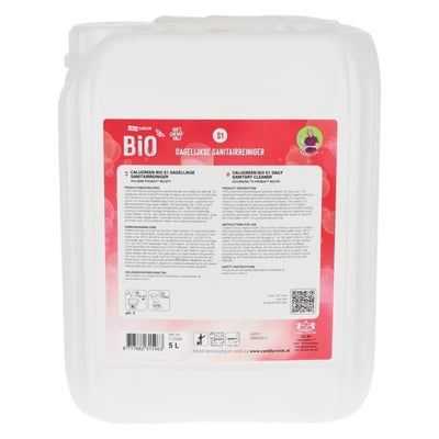 CaluGreen BIO S1 dagelijkse sanitairreiniger 5ltr
