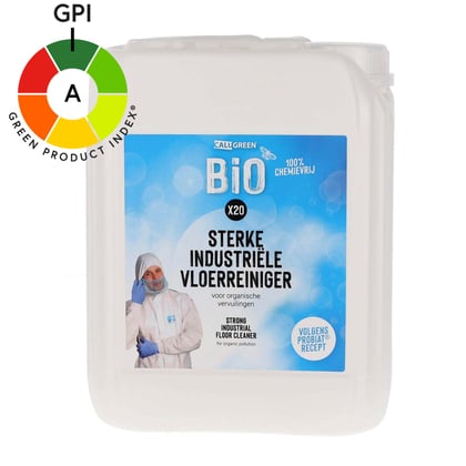 CaluGreen BIO X20 Sterke industriële vloerreiniger 5ltr