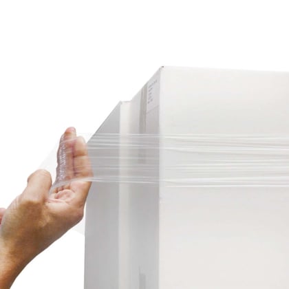 Elastische stretchband transparant  100x1200mm 100st