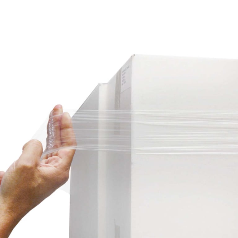 Elastische stretchband transparant 100x1200mm 100st