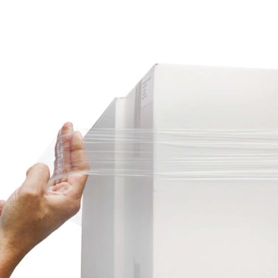 Elastische stretchband transparant  100x1200mm 100st