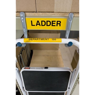 Brady globalmark vinyl B595 tape 100mm geel