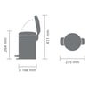 Brabantia  Pedaalemmer NewIcon