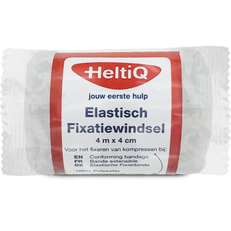 Heltiq elastisch fixatiewindsel 4mtr x 4cm