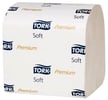 Tork Premium Toiletpaper soft folded 30x252vel