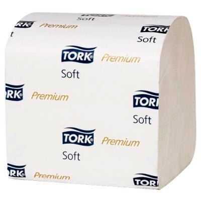 Tork Premium Toiletpaper soft folded 30x252vel