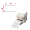 Brady print label wit 76,2mm x 48,26mm tbv BMP 71