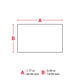 Brady rechthoekige EPREP labels 44,99mm x 15mm