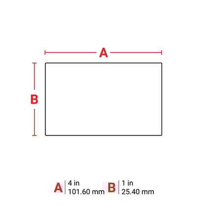 Brady labels met verhoogd profiel B30EP-174-593-WT wit 340st