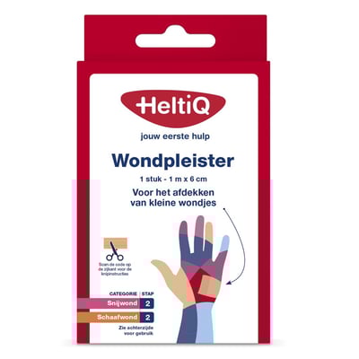 HeltiQ wondpleister  6cm x 1mtr
