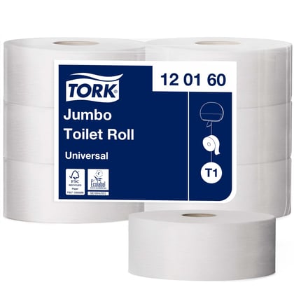 Tork jumbo toiletrol universeel 1lgs 6 rol 480m