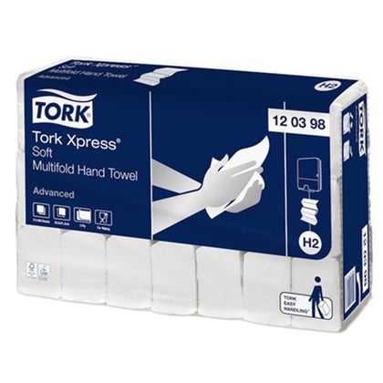 Tork Xpress Soft Multifold Handtowel 2-lgs 21x180st