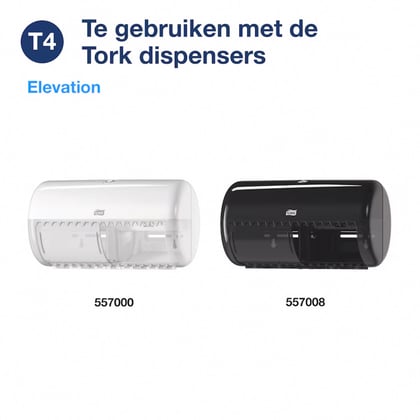 Tork Universal Toiletpaper Roll 400 2-laags