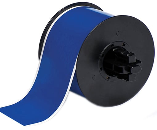 Brady vinyl tape blauw lengte 30,48mtr x breedte 101,6mm