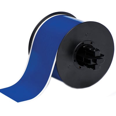Brady vinyl tape blauw lengte 30,48mtr x breedte 101,6mm