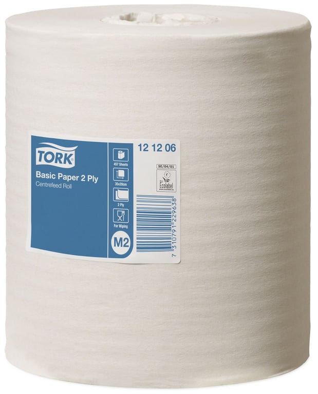 Tork basic rol poetspapier 2-lgs