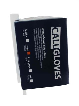 CaluGloves universele wandhouder wit voor disposable handschoenen