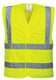 Hi-Vis vlamvertragend vest geel maat 2XL/3XL verstelbaar klittenband sluiting